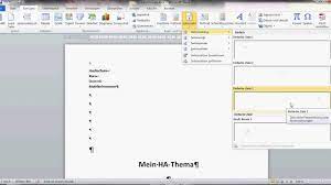 Gehe dazu oben im menü auf „seitenzahl und wähle dort die position der seitennummerierung aus. Hausarbeit Schreiben Seitenzahl Auf Seite 3 Beginnen Word 2010 Youtube