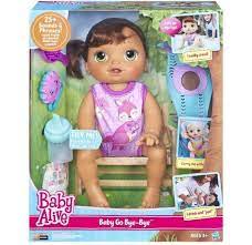 Baby Alive Go Bye Bye Brunette Doll New Perfect Gift For Holidays Birthdays Hasbro Dollswithclothingacc Baby Alive Dolls Baby Alive Doll Clothes Baby Dolls