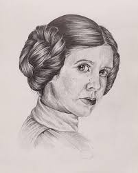 L Is For Princess Leia Organa Carrie Fisher In Star Wars By Albasketch Art Artist Draw Drawing Illustration Sketch Fan Art Drawing Art Day Drawings I assumption best guys did, too, because there was no afraid her charms. princess leia organa carrie fisher