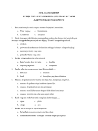 Maybe you would like to learn more about one of these? Soal Agama Kristen Tentang Gaya Hidup Modern