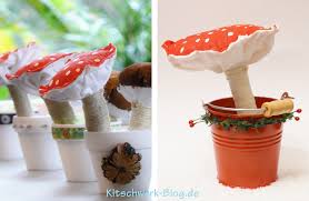 Weihnachtsgeschenke mit kindern basteln könnte ihnen großen spaß bereiten! Pilze Aus Stoff Basteln Herbstdeko Weihnachtsdeko Mit Kindern Selber Machen 1 Kitschwerk Blog De