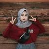 Foto cewek2 cantik lucu berhijab kartun gambar viral hd. 1