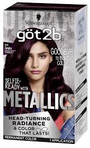 Schwarzkopf Got2b Metallic Permanent Hair Color M83 Urban Mauve Walmart Com Violet Hair Colors Schwarzkopf Hair Color Brunette Hair Color
