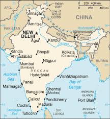 Karten des bundesamtes für kartographie und geodäsie. Lage Und Karten Von Indien Und Delhi
