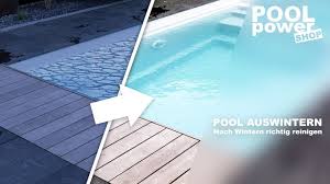 Pool Auswintern Sommerfit Machen Poolpowershop
