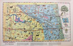 north dakota land of opportunity antique maps and charts