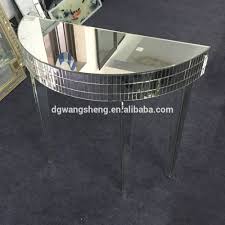 An alternative to round tables, oval tables tend to be longer and are a good fit for larger living rooms. Semicircle Mirrored Coffee Table Buy Glass Coffee Tables Mirror Coffee Table Coffee Table Product On Alibaba Com