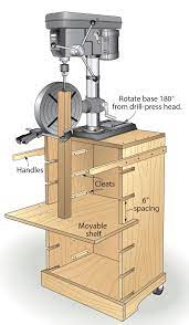This Benchtop Drill Press Acts All Grown Up Woodworking Small Drill Press Woodworking Workbench