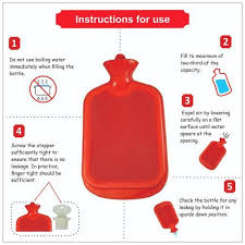 Rubber hot water bottles definitely cost less than bumping up the thermostat a few degrees. Buy Prozo Plus Hot Water Bottle Double Side Ribbed Hot Water Bag For Pain Relief With 2 Lt Water Capacity Assorted Colours Online At Best Price Bigbasket