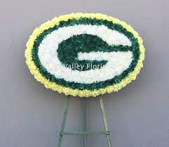 Green bay packers funeral flowers. Green Bay Packers Tribute In San Jose Ca Valley Florist