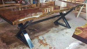 Cedar Dining Table With Custom Base Cedar Table Live Edge Etsy In 2021 Live Edge Table Cedar Table Dining Table
