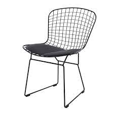 Fiberglass chairs by bertoia, for knoll. Harry Bertoia Bertoia Dining Chair Black Base