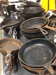 Skillet Cooking Pan Vintage Cast Iron Cookware Cast Iron Cookware Cast Iron