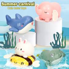 Pricing, promotions and availability may vary by location and at target.com. Vcostore Cute Baby Bath Toys With Duck Elephant Frog Cartoon Character Bath Time Summer Pool Toys 7 Piece Set For Kids Boys Girls Bath Toys Toys Games Bosasboya Com