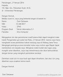 This disease first identified in wuhan, china, in the end of 2019. Surat Izin Tidak Masuk Kuliah Penjelasan Dan Contoh Lengkap