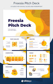 Customize This Vibrant Pitch Deck Presentation To Convince Investors Of Your Presentation Slides Design Powerpoint Slide Designs Powerpoint Presentation Design