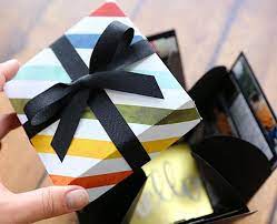 Sometimes you find ideas from the most unlikely objects. Check Out How To Make A Diy Box Card For Gifting