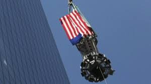 Check out our draped american flag selection for the very best in unique or custom, handmade pieces from our wall hangings shops. Instant Index Draped In The American Flag Wtc Spire Brought To Top Video Abc News