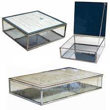 Glass Wedding Invitation Keepsake Box In Five Choices Of Clear Etsy Wedding Invitation Keepsake Keepsake Boxes Wedding Keepsakes