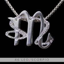 46 Leo And Scorpio Silver Unity Pendant 99 99 Via Etsy Leo And Scorpio Leo Tattoos Pendant