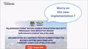.company name, company number, incorporation date, company type, company status, registered address the company or its directors do not have any outstanding compound with ssm; Set Up New Format Of Company Registration Number Youtube