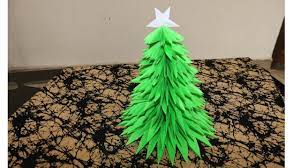 .christmas tree with paper / how to make xmas tree 1. How To Make A Christmas Tree Using Papers Diy Xmas Tree Handmade Crafts Youtube