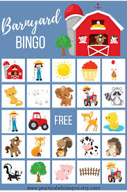 Animal Printable Bingo Cards For Kids Farm Animal Birthday Party Game Barnyard Bingo Cards For Etsy In 2020 Farm Preschool Farm Animal Birthday Farm Animals Birthday Party