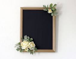 Maybe you would like to learn more about one of these? Gold Framed Floral Chalkboard Floral Frame Chalkboard Etsy Flower Picture Frames Framed Chalkboard Chalkboard Flowers