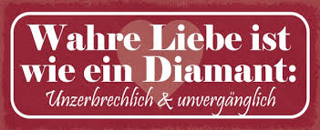 Blechschild Spruch Wahre Liebe Ist Wie Ein Diamant Unzerbrechlich Unverganglich Metallschild 27x10 Deko Tin Sign Kaufen Bei Comcard Gmbh