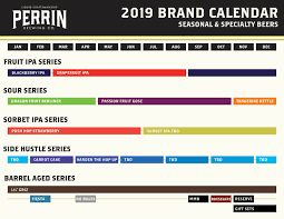 brand calendar see whats brewing perrin brewing company