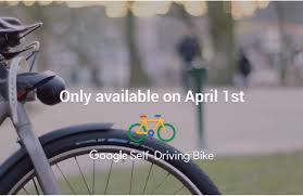 Een 1 aprilgrap (ook wel aprilgrap of aprilvis genoemd) is een traditie waarbij mensen elkaar op 1 april voor de gek proberen te houden. Google Nederland Lanceert Zelfrijdende Fiets Als 1 Aprilgrap