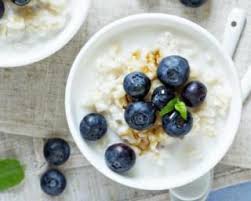 Recette De Riz Au Lait Aux Myrtilles Recette Riz Au Lait Recette Riz Au Lait Recette Riz