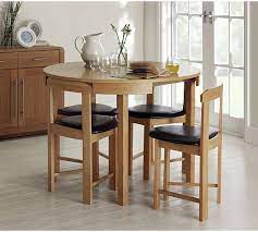 Buy Hygena Alena Circular Dining Table And 4 Chairs Solid Oak At Argos Co Uk Visit Argos Co Uk Circular Dining Table Small Dining Table Small Kitchen Tables