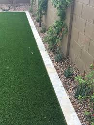 Mowing Strip Turf Backyard Backyard Landscaping Budget Backyard
