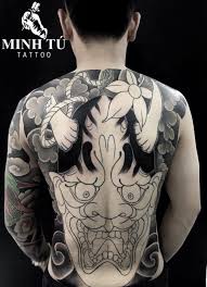 Hình xăm samurai mặt quỷ. Kho 99 Hinh XÄƒm Máº·t Quá»· Kin LÆ°ng Ä'Æ°á»£c Æ°a Chuá»™ng Nháº¥t