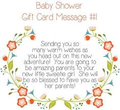 Top 10 Baby Shower Gift Card Message Ideas Baby Shower Card Sayings Baby Girl Cards Baby Girl Congratulations Message