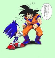 Toriko X One Piece X Dragon Ball Z Crossover Sonic Gokuu Sonic Sonic Fan Art Sonic Fan Characters
