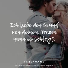 Ich Liebe Den Sound Von Deinem Herzen Wenn Es Schlagt Sdp Lied Zitate Rap Zitate Visual Statements