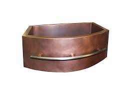custom farmhouse sink copper, zinc