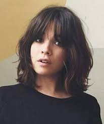 Combine this lovely haircut with bangs that reach can older women try bob with bangs hairstyles? Short Brunette Hairstyles