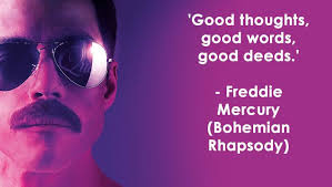 I submit my tongue as an instrument of righteousness when i make it bless them that curse me and pray for them who persecute me, even though it automatically tends to strike and wound. Good Thoughts Good Words Good Deeds Freddie Mercury Bohemian Rhapsody Bohemianrhapsody Freddiemerc Freddie Mercury Quotes Freddie Mercury Cool Words