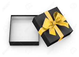 Download Open Yellow Black Gift Box Ribbon Top View White Background For Stock Photo Picture And Royalty Free Image Image 68325651 PSD Mockup Templates