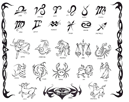 Tribal cancer tattoo design on shoulder blade. Awesome Black Zodiac Sign And Symbol Tattoo Flash By Jeff Bartels