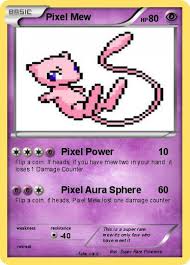 The minecraft map, pokemon mew, was posted by jupiter_hadley. Pokemon Pixel Mew