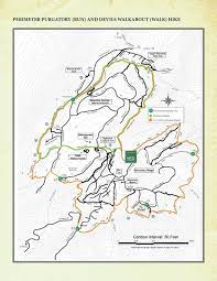 Wintergreen Hiking Trail Map Run) And Devils Walkabout (Walk) Hike - Wintergreen Resort