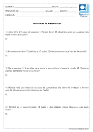 Libro para el maestro nivel:. Problemas De Matematicas Suma Y Resta Tercer Grado Primaria Matematicas Tercero De Primaria Matematicas Tercer Grado Problemas Matematicos