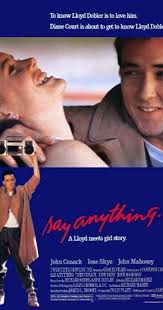 So, in a way it spoils the whole movie experience. Say Anything 1989 Plot Summary Imdb