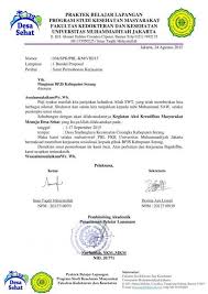 Surat Lengkap Contoh Surat Permohonan Kerjasama Sekolah Dengan Puskesmas Surat Moto Kehidupan Belajar
