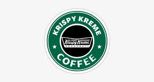 Krispy kreme's logo uses two different fonts. Did Krispy Kreme Coffee Logo Transparent Png 375x360 Free Download On Nicepng