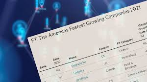 Maybe you would like to learn more about one of these? Ft Ranking The Americas Fastest Growing Companies 2021 Financial Times